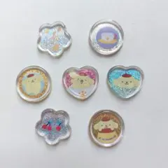 ポムポムプリン おはじきシール おはじきふうシール ②