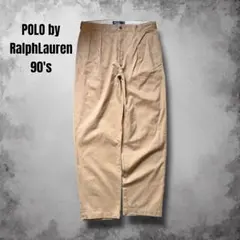 90s RalphLauren初期タグ アンドリューパンツ ヴィンテージポロチノ