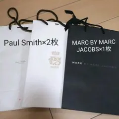 ブランドショップ袋☆縦長タイプ3枚セット