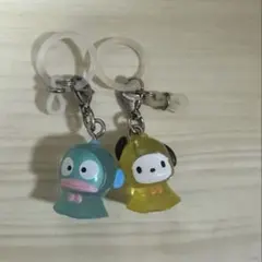 ハンギョドン ポチャッコ　めじるしアクセサリー めじるしチャーム　てるてる坊主