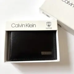 カルバンクライン Calvin Klein 二つ折り 財布 詳細の確認必須です