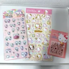Hello Kitty キャラクターシール ３枚セット