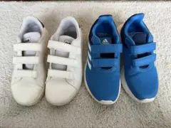 セール！adidas スニーカー 2足セット 19cm