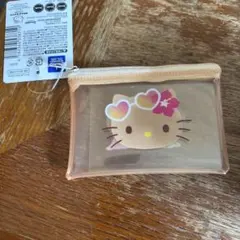 【新品✨入手困難】日焼けキティ クリアポーチ