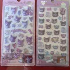 【海外正規品】Sanrio クロミ 立体シール 2枚セット
