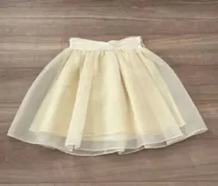 美品　スナイデル　オーガンジー　チュール　ボリュームスカート　フリーサイズのサムネイル