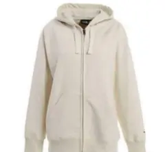 The North Face フルジップパーカー クリーム色
