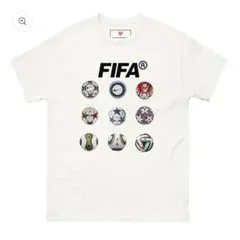 fifa プリントtシャツ