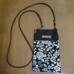 ハンドメイド 花柄ショルダーポシェット