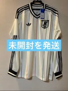正規品　jz9697 2026 日本代表　アウェイ　長袖ユニフォーム W杯 炎のサムネイル