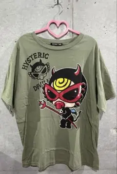 【HYSTERIC MINI】 デビルキン Tシャツ カーキのサムネイル