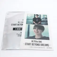 BE:FIRST 映画 入場特典 マナト MANATOフォト風カード