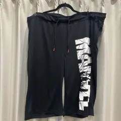 MARVEL メンズ ハーフパンツ ブラック X4 大きいサイズ