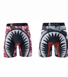 Ethika ボクサーパンツ 2枚セット ステッカーあり dd osama 着用