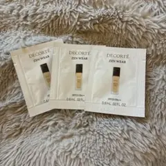 コスメデコルテ　ゼンウェアグロウ　サンプル　リキッドファンデーション　N22