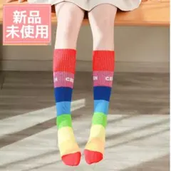キッズ ソックス 靴下 くつした 子供　女の子　可愛い　目立つ　運動会
