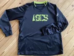 ASICS バレーボール長袖シャツ黒M