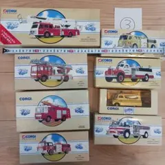 A7641 1/76 バス模型 3セットABC CORGI EFE ダイキャスト - メルカリ