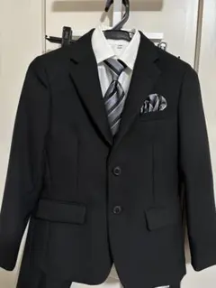 140サイズ ブラックフォーマルスーツ（一式）