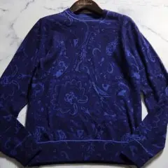 美品✨エトロ　シルクカシミヤ　ハイネックニット　薄手　ハイゲージ　L相当　42 美品✨エトロ シルクカシミヤ ハイネックニット 薄手 ハイゲージ L相当