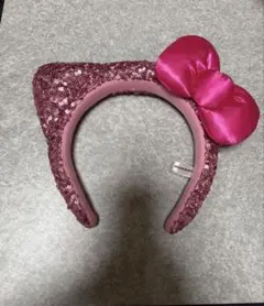 USJ ハローキティ ピンクスパンコールカチューシャ