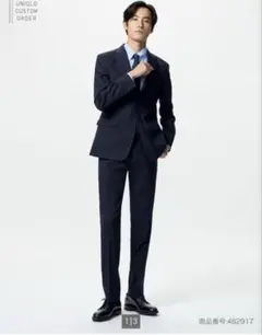 UNIQLO ストレッチウールスリムフィットパンツ