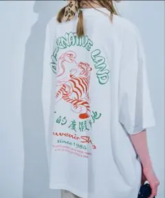 【美品】RNA ビッグTシャツ 白のサムネイル