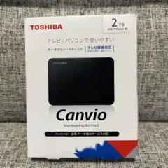 TOSHIBA Canvio 2TB ポータブルハードディスク