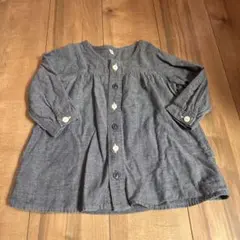 無印良品　チュニックワンピース　90