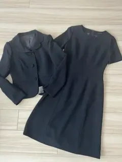 BLACK GALLERY ネイビー ワンピーススーツ　ネイビー　5号