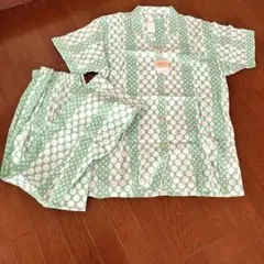 新品　Angel Touch 水玉パジャマセット　半袖長ズボン　コットン100%