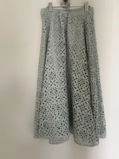 【MERCURY DUO】ヒートカットジャガードスカート