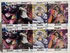ワンピース Grandista ルフィ ギア5 黒ひげ フィギュア 8体セット