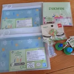 Nintendo ヘアゴム ピクミン 新品 ポーチ メモ帳 グッズセット