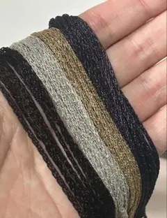 34-1：メタリック チェーンコード 各5m 4色セット