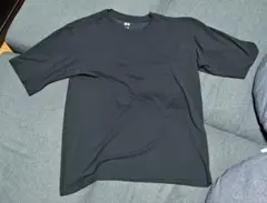 ユニクロ／ドライEXクルーネックTシャツ 【XLサイズ・ダークグレー】その3