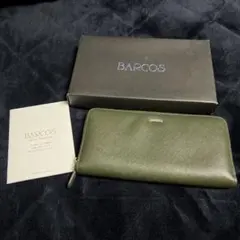 BARCOS グリーン長財布