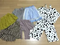 女の子120 パンツ・スカートまとめ売り❤︎1点追加 夏用レギンスおつけします！
