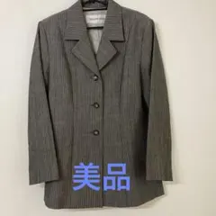 Mayson Grey ウールジャケット　ストライプ カジュアル通勤オフィスのサムネイル