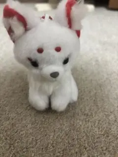 キツネのぬいぐるみキーホルダー