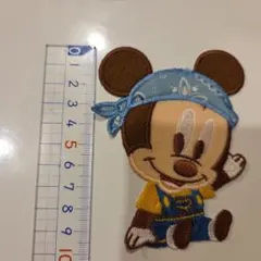 ミッキーマウス ワッペン