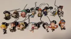 ワンピース ストラップ型フィギュアセット 全15個