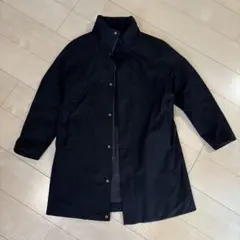 ユニクロ ハイブリッドダウンコート メンズ ブラック 黒