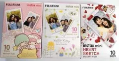 FUJIFILM instax mini インスタントチェキフィルム サンリオ