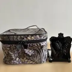 【ANNA SUI】アナスイ 海外 非売品 ポーチ ミラー バニティポーチ