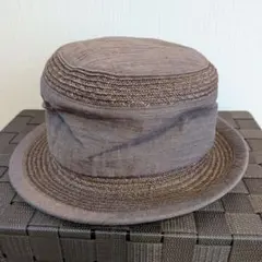 Borsalino ボルサリーノ ハット Sサイズ 麻100％ 日本製のサムネイル