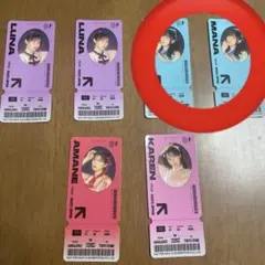 FRUITS ZIPPER ララポートコラボステッカー真中まな