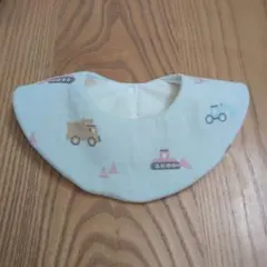 まんまるスタイ　リバーシブル(工事車両/生成)