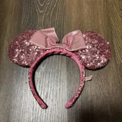 ミニー耳型スパンコールカチューシャ