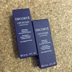 デコルテDECORTÉ LIPOSOME ADVANCED 12mL 2本セット